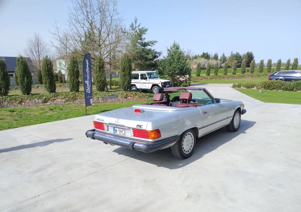 Mercedes-Benz SL cena 140000 przebieg: 280000, rok produkcji 1987 z Bielawa małe 704